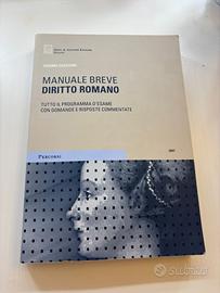 manuale breve di diritto  romano