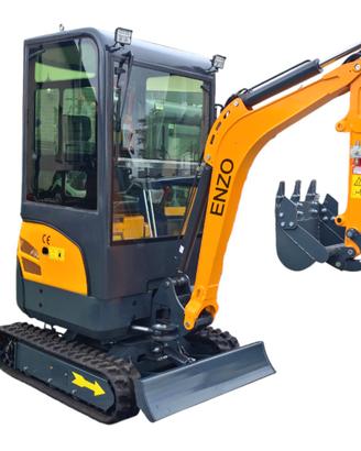 MINI ESCAVATORE ENZO HT-18 - DIESEL 10,2 KW, CABIN