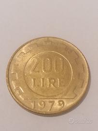 Moneta 200 lire del 1979