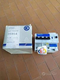 INTERRUTTORE DIFFERENZIALE MAGNETOTERMICO DS914