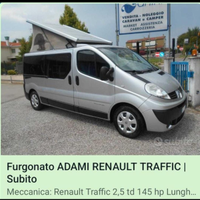 Camper Adami su Renault Trafic