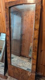 Specchio antico molto grande. Bisellato 125x51