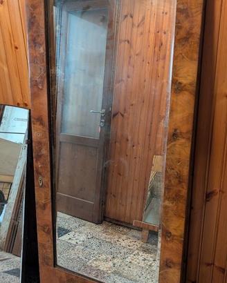 Specchio antico molto grande. Bisellato 125x51