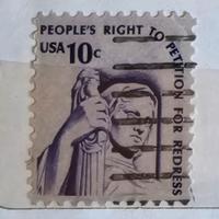 USA francobollo serie "Americana" 1975