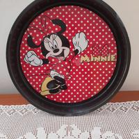 Vassoio in metallo Vintage con Minnie