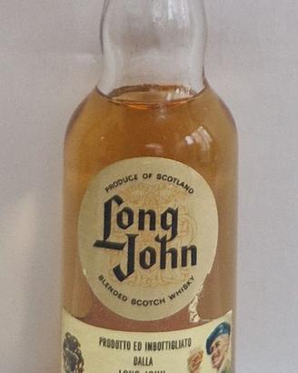 Long John Whisky 3 cl Vintage anni ’70