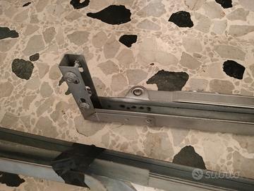 apparato a sporgere in ferro zincato 