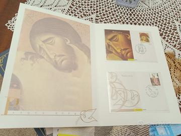 buste primo giorno più francobolli edite da poste