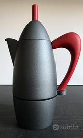 Caffettiera “Chicca” Carlo Giannini tazze 6 NUOVA