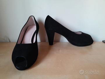 Scarpe donna Michelle Morelli camoscio nero 38