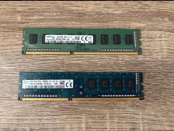 8gb ram DDR3L 1600mhz a 1.35V 4x2