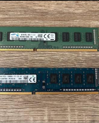 8gb ram DDR3L 1600mhz a 1.35V 4x2