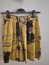 Gonna ocra/marrone tg 40 by Alberta Ferretti