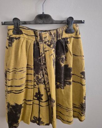 Gonna ocra/marrone tg 40 by Alberta Ferretti