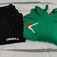 Felpa e pantalone Legea Fitness nuovi