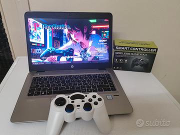 Pc Portatile HP i5 SSD + HDD Retrogaming + JoyPad