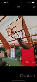Due canestri basket pallacanestro professionali