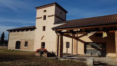 Rustico al grezzo avanzato villa Colombara
