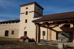 Rustico al grezzo avanzato villa Colombara