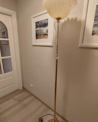 Lampada da terra in vetro ”Raggio di sole”