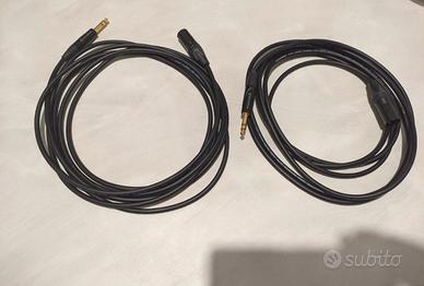 Coppia cavi bilanciati Van Damme 4m TRS/XLR  