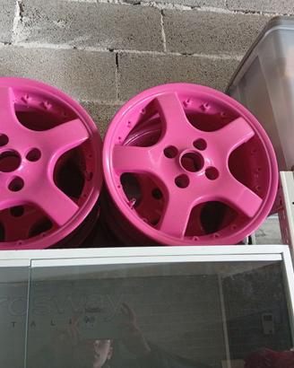 Cerchioni fiat panda rosa tutti a 150€ 3517792882