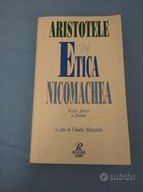 Etica nicomachea Aristotele rusconi
