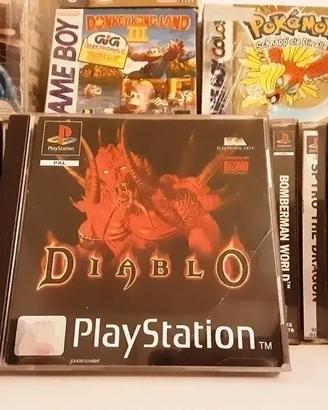 Diablo Black Label PS1 PAL in Italiano