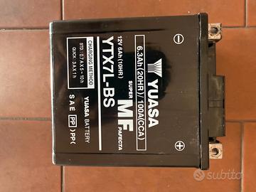 Batteria Moto Yuasa 6.3Ah nuova