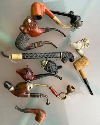 lotto pipe vintage