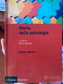 Libro storia della psicologia legrenzi