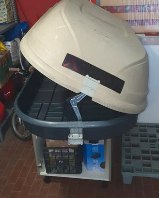 bauletto porta pacchi camtek buono  stato