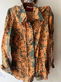 Camicia  floreale anno 60/70