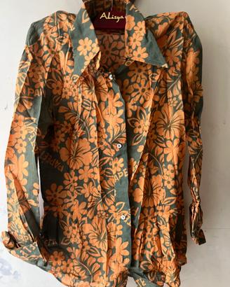 Camicia  floreale anno 60/70