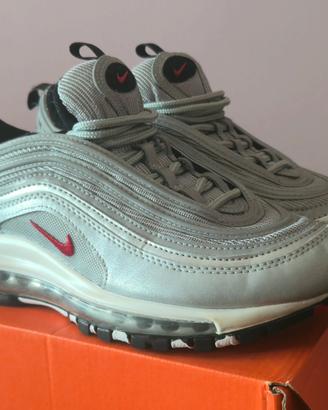 NIKE AIR MAX 97 SILVER (BAMBINO) NUMERO 37.5