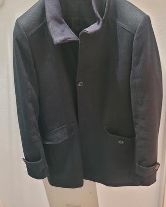 cappotto Coveri uomo tg 48 con cappuccio