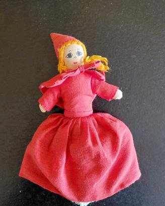 Bambola Vintage "Cappuccetto Rosso" anni 70 / 80