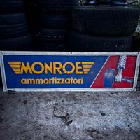 Cartello MONROE originale – insegna officina