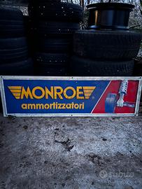 Cartello MONROE originale – insegna officina