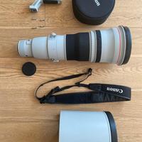 Canon 600mm f4 IS  mark II perfetto con accessori
