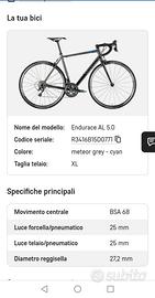 bicicletta da corsa CANYON