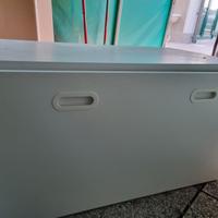 mobile contenitore bianco cestone