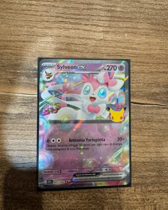 Carta pokemon sylveon ex 071/128