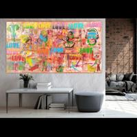 Quadro Acrilico su tela Joan LLaverias