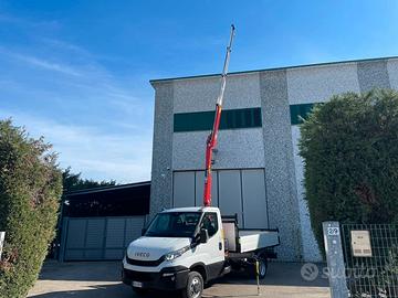 Iveco Daily 35C11 Ribaltabile Trilat + Gru NUOVA