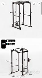 Gabbia bodybuilding power rack 900