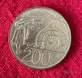 Moneta  200 lire di San Marino