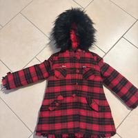 Cappottino bambina a scacchi