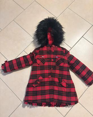 Cappottino bambina a scacchi