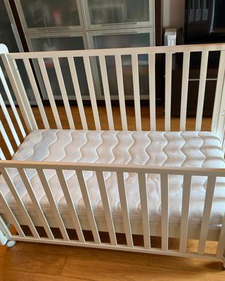 Lettino bambino  Foppapedretti PATTY legno bianco